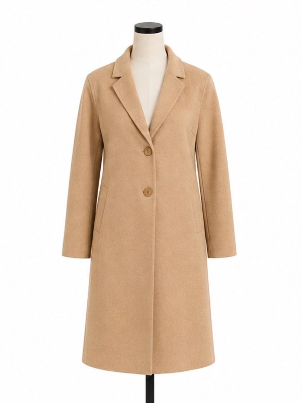 torrid Camel Single-Breasted Trench Coat
